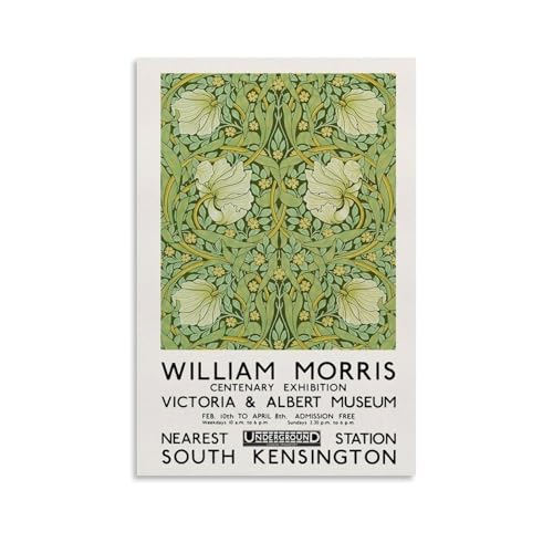 Toile William Morris Pimpernel 40x60cm de qualité supérieure pour salon
