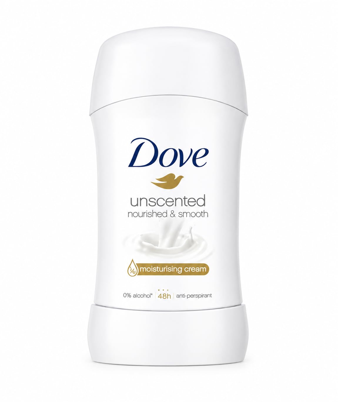 Dove Unscented Antiperspirant Deodorant Stick 40g | 48-Hour Sweat & Odour Protection | ¼ Moisturising Cream with Vitamins E & F | Smooth & Even-Toned Underarms | Alcohol-Free Deodorant for Women-picture-23