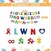 Autism Awareness Party Decorations Love Needs No Words Puzzle Piece Glitter Banners for April Inspirational Support Autism Awareness Month Accept Understand Love Heart Themed Decor Supplies