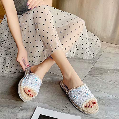 Ciabatte Donna Sandali a Punta Aperta Sandali