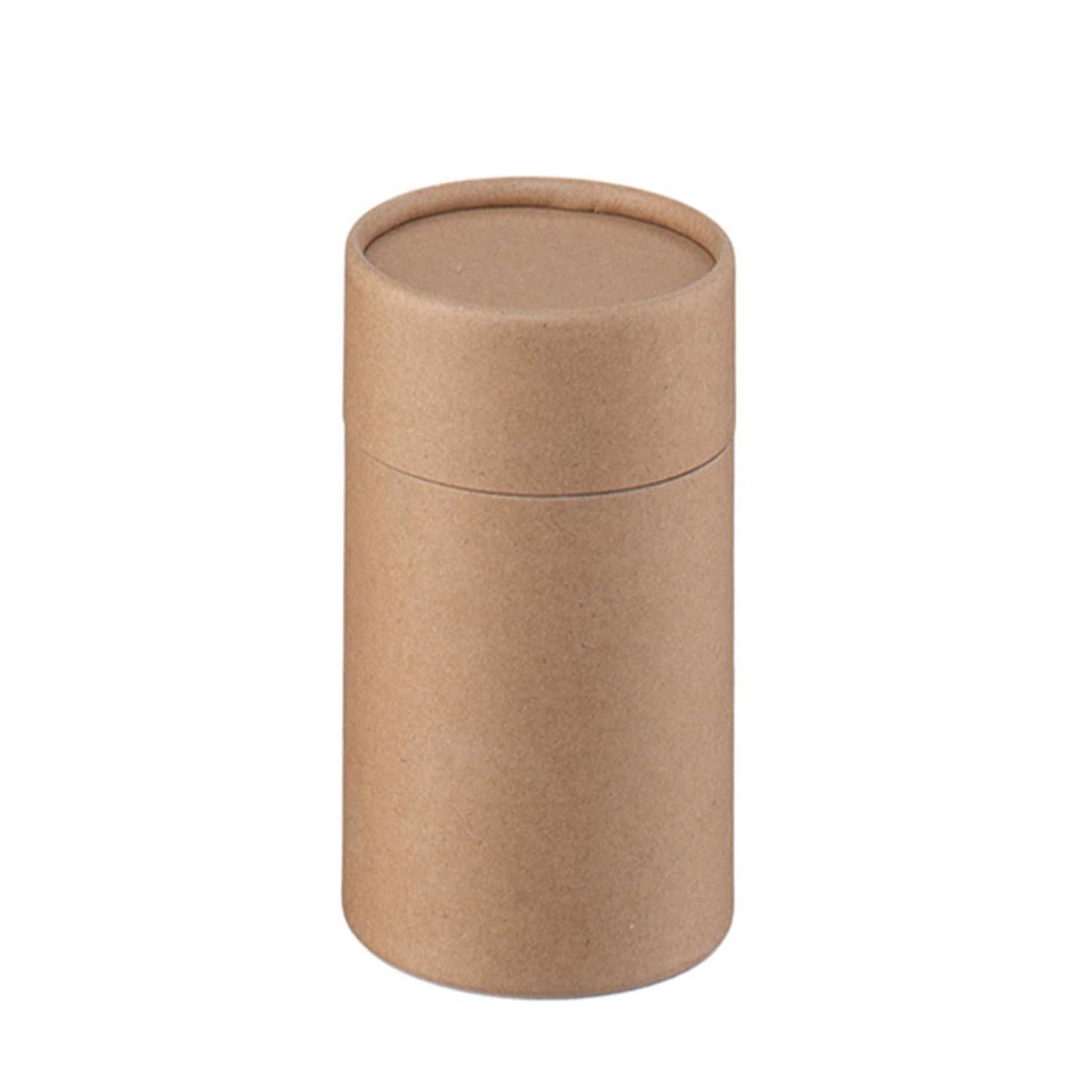 50 barattoli di carta kraft 1c | 100 x 52 mm I food grade I scatola di carta ecologica color naturale, carta kraft riciclata, adatti per alimenti