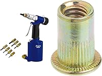 Vista 4 de Astro Pneumatic Tool PRN1 Kit de configuración de tuercas de remache neumático de capacidad 3/8" - Métrica y SAE