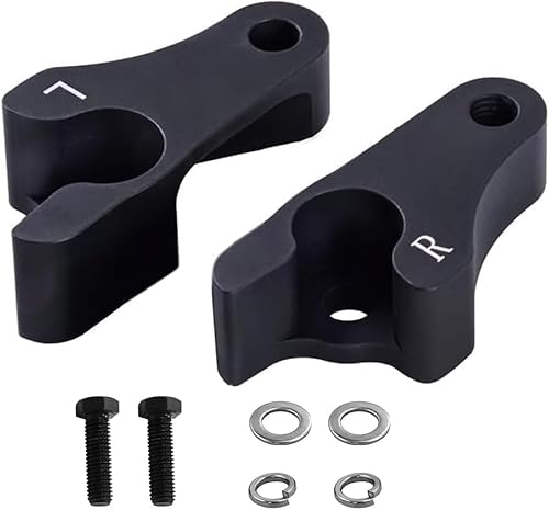 Kit de bloques de bajada de 2 pulgadas compatible con Harley Davidson Touring Street Glide Rear Slam Lowering Blocks Kit (para modelos 2 inch