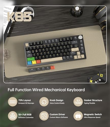 Teclado Gamer K85 Mecánico 75% USB RGB Mambasnake miniatura 2