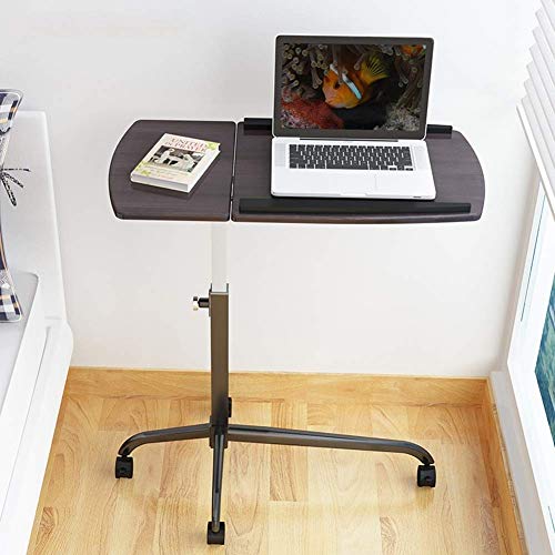 Support pour ordinateur portable NYJS hauteur réglable 73-103 cm à freins - 7