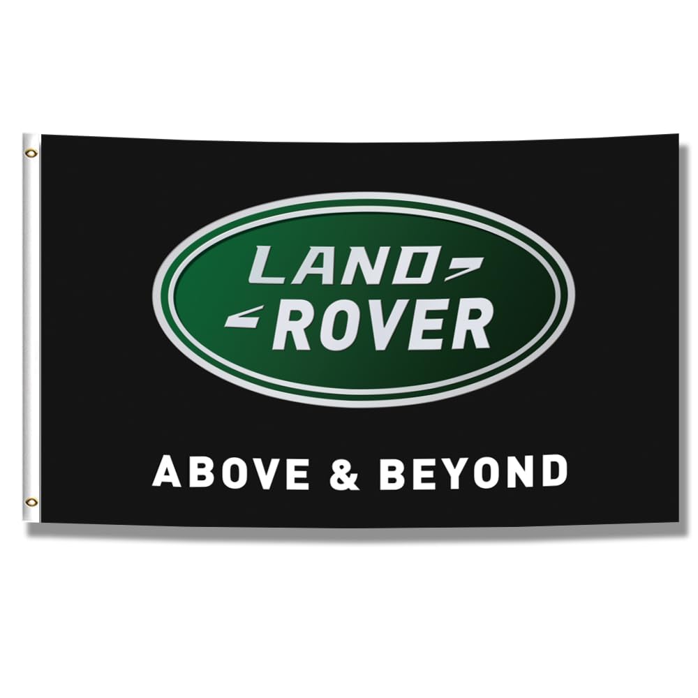 Land Flag Rover Banner (3x5 Feet/HD Printing/ 150D Polyster) Dorm Garage Decor Man Cave