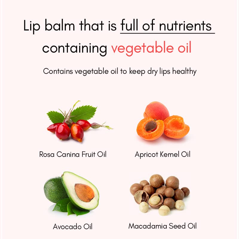 Miniatura 6 de RiRe Moisture Tint - Bálsamo labial con aceite vegetal, manteca de karité, aceite de aguacate, colores de larga duración, reparación de labios,