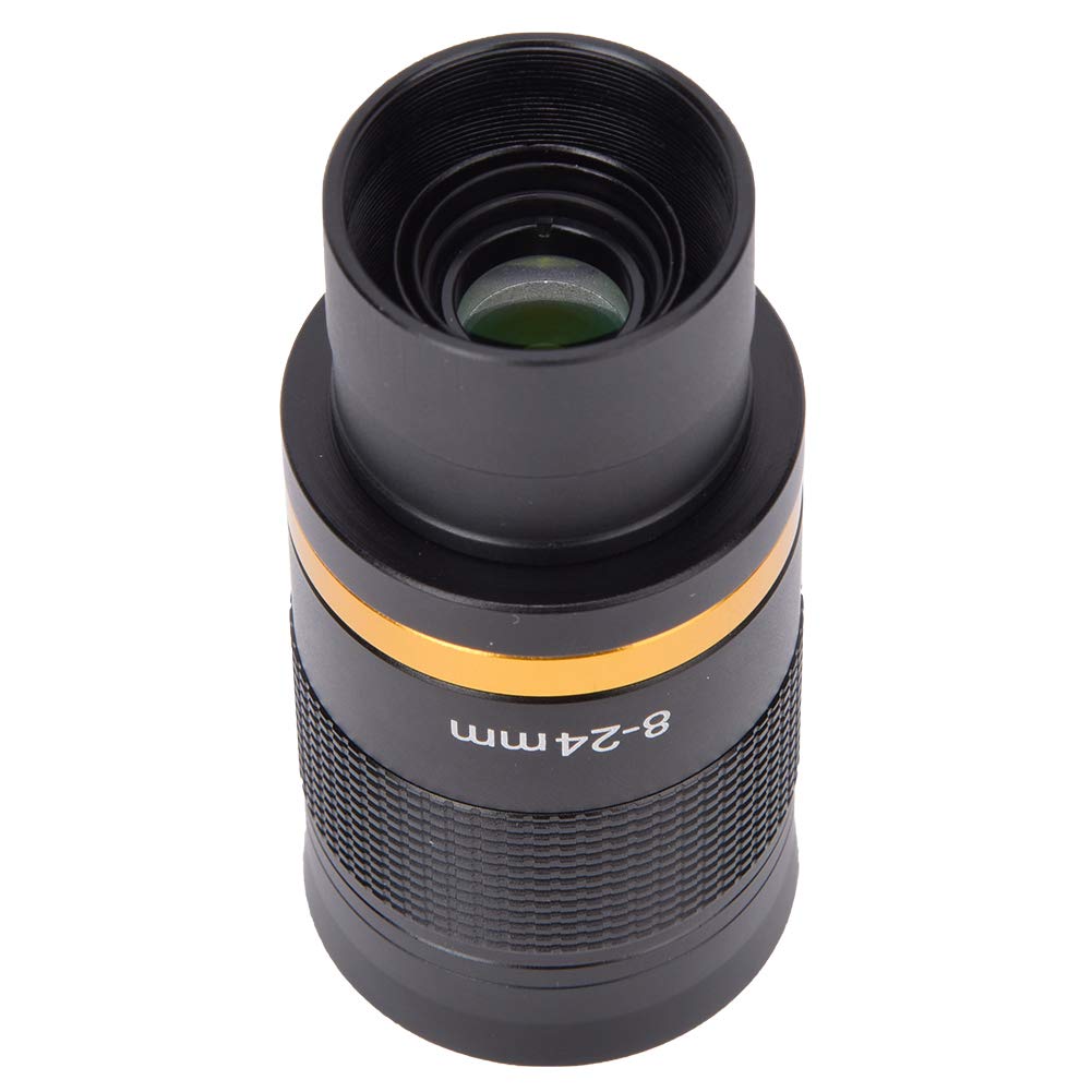 Eyepiece Zoom Eyepiece for Telescope Multifunction 8 24mm Zoom for Low High Magnification Viewing Available Any Telescope Sporting
