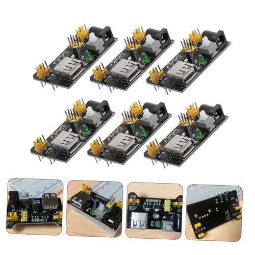 Fuente de alimentación para breadboard compatible con proyectos de electrónica y laboratorio 4