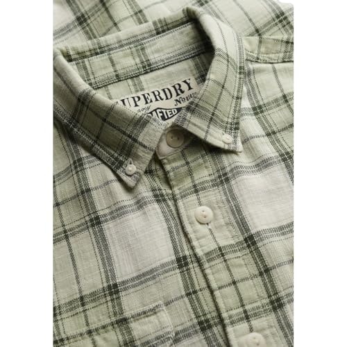 Chemise à carreaux manches longues Superdry Merchant Lite - vue 4