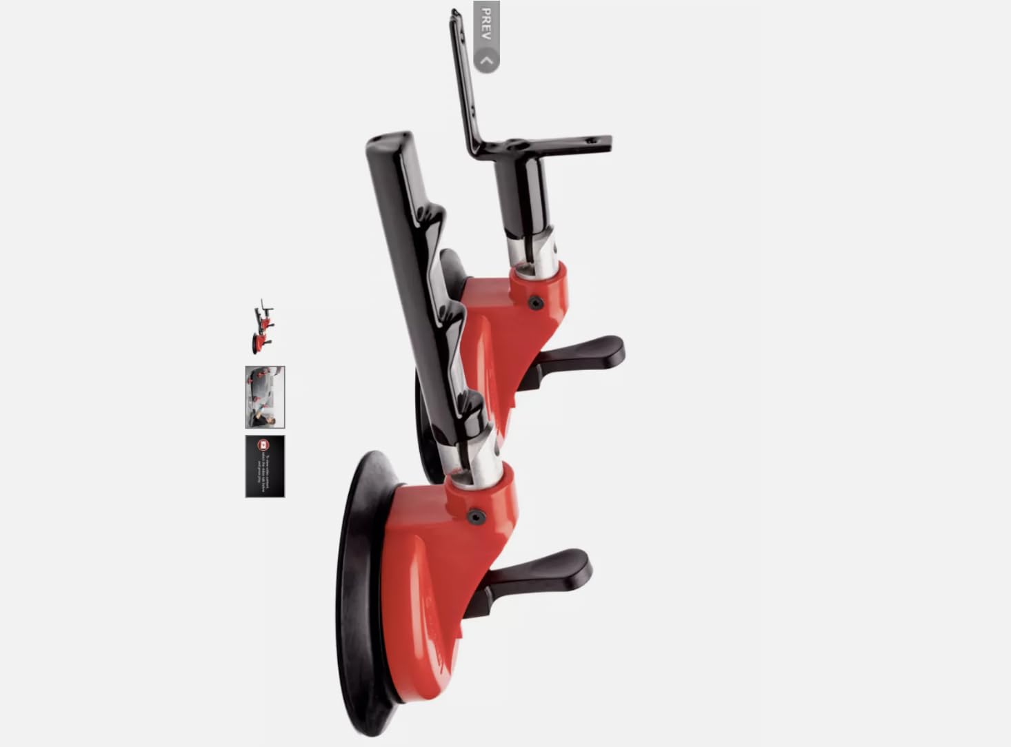 Equalizer Sidekick Auto Glass Setting Tool, Windshield and Backglass Installation Tools. One-Man Windshield Installation Tool with Suction Cups. (Standard Kit)