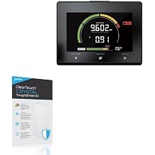 BoxWave Screen Protector Compatible with efergy Elite-Max Display - ClearTouch Crystal ToughShield 9H 2-Pack, Clear 9H Tough Flexible Film Screen Protector