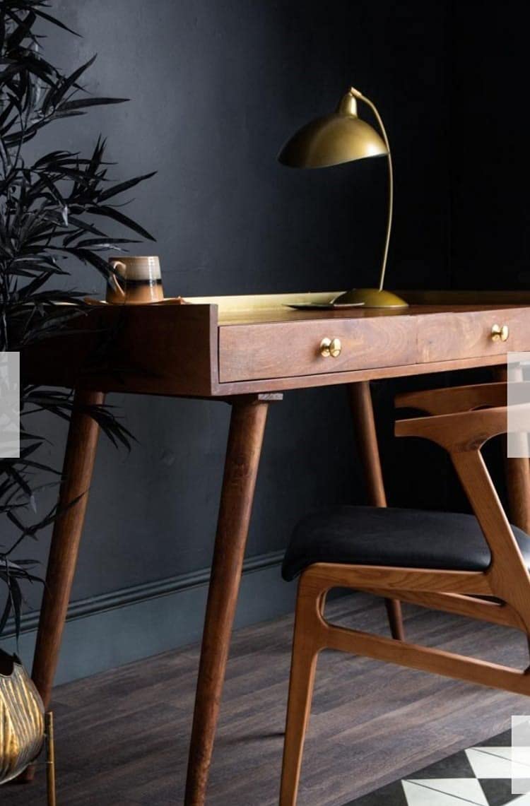 Multi Purpose Study Table Sheesham Wood Study Table with Two Drawer