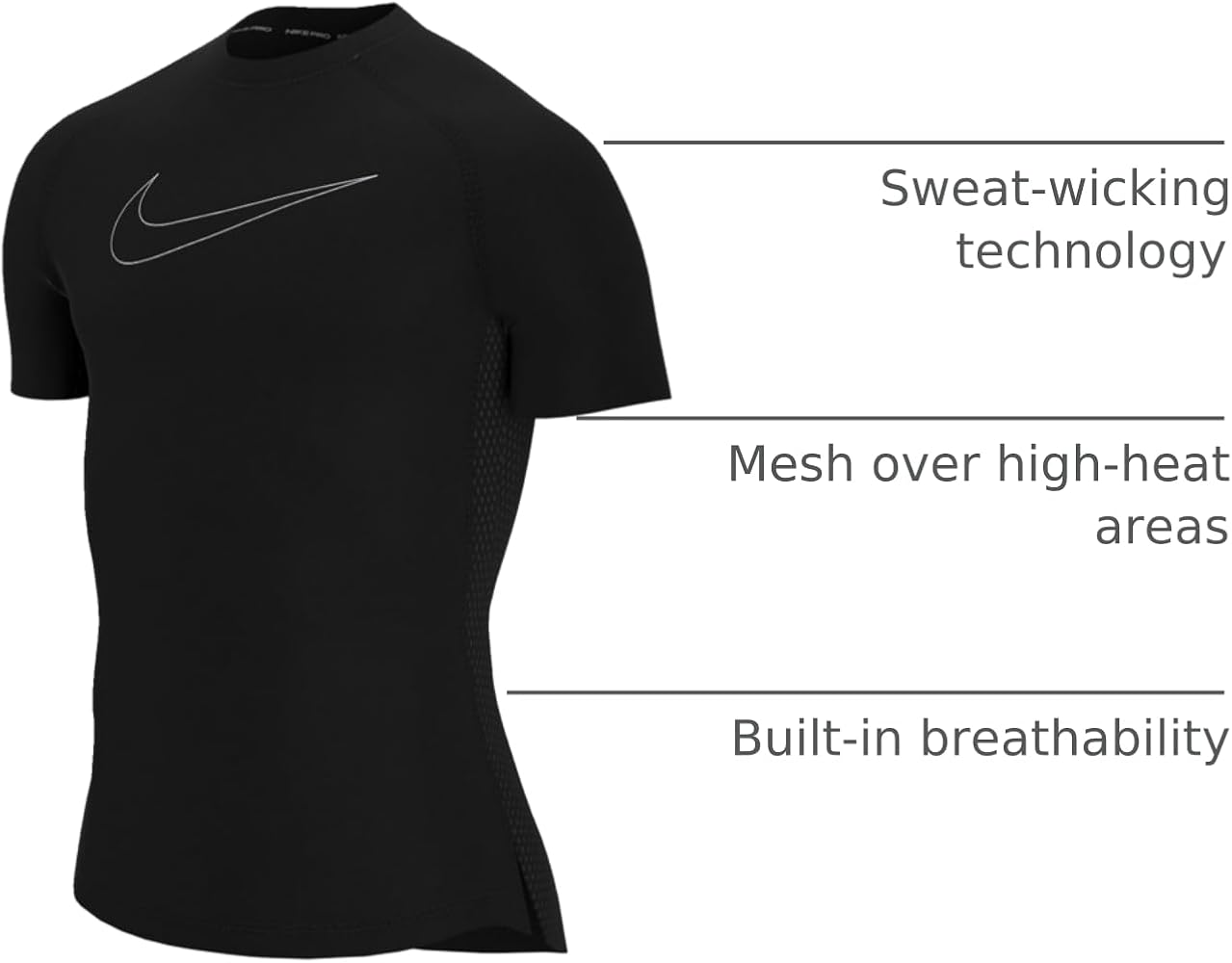 NIKE Tee / SHORT SETUP【men's S】 Amazon.com: Nike Pro Dri-FIT Men's Tight Fit Short-Sleeve