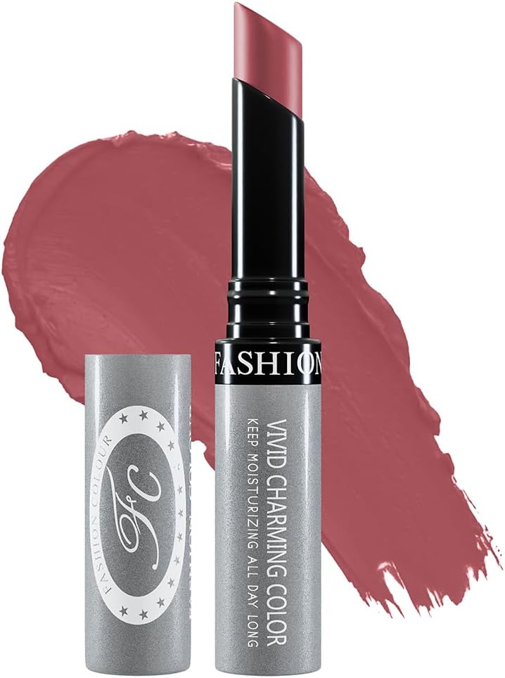 Kissproof Non Transfer Lipstick | Water Resistant & Smudge Proof | Non-Drying | Lightweight | Long Stay Upto 15Hrs | Caramel