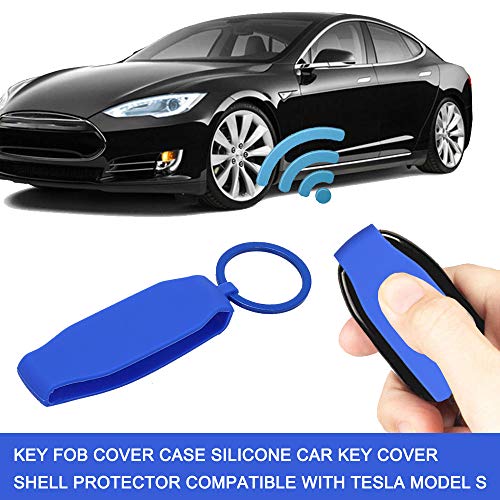 Funien Caso Da Tampa Do Chaveiro,Chave Fob Capa Caso Silicone Car Key Cover Shell Protector Compatib