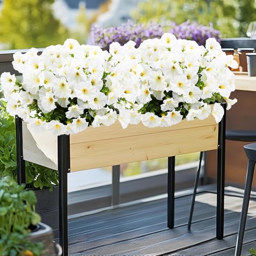12 Bundles Artificial Flowers for Outdoors Decoration, Fake Silk Morning Glory Flowers Faux Eucalyptus Plants UV Resistant for Patio Garden Home Decor (White) image 3
