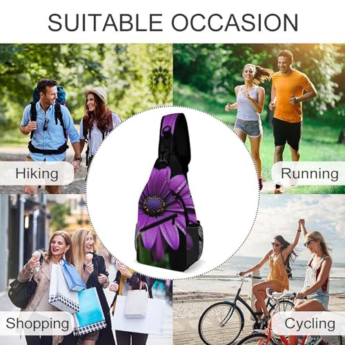 Mochila tipo sling blanca para hombre y mujer miniatura 6