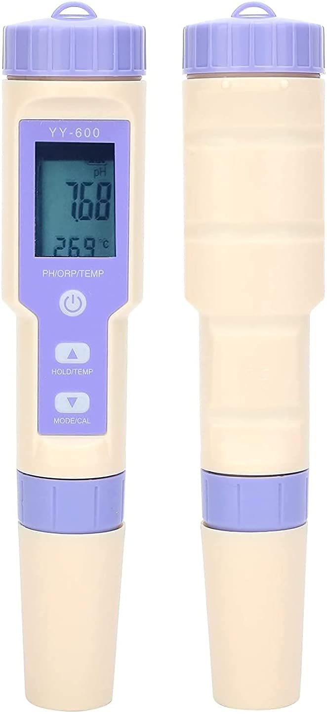 Precise 3 in 1 Test Pen Water Quality Testing Portable PH/ORP Temperature Tester for Testing RO Drinking Water Hydroponics Aquarium Swimming Pool Practical Water Quality Detector