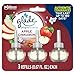 Glade PlugIns Scented Oil Refill Apple Cinnamon, Essential Oil Infused Wall Plug In, 2.01 FL OZ, Pack of 3