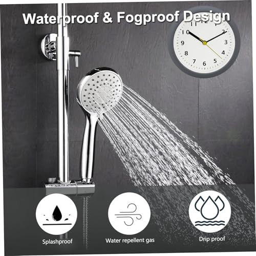 Reloj de pared impermeable y silencioso de 6 pulgadas miniatura 7