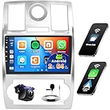 [2+64G] Wireless Carplay Radio for Jeep Chrysler 300/300C 2004-2011 with Android Auto, Hikity 9 Inch Touch Screen Android 13 Stereo with GPS Navigation WiFi Bluetooth FM RDS Backup Camera