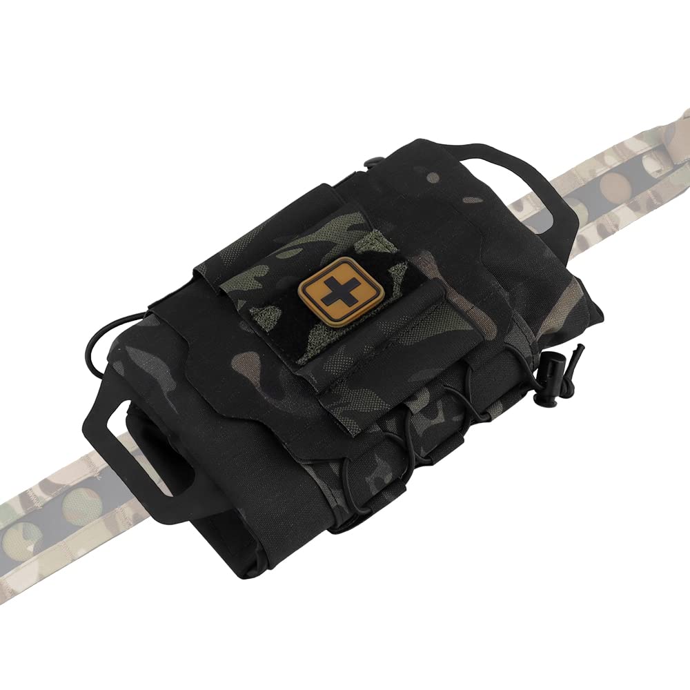 Lightning X Spread Eagle Complete Tactical Gunshot & Trauma IFAK Kit w/Laser Cut MOLLE (Refill Kit Only)