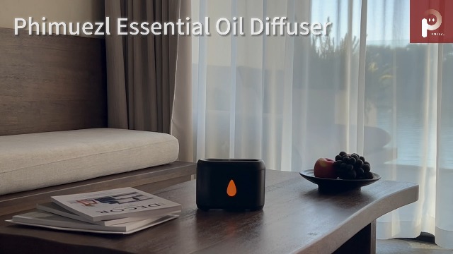 Amazon.com: Flame Diffuser for Essential Oils, 200ml Ultrasonic ...