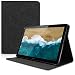 Produktbild kwmobile Huawei MediaPad T5 10 Hülle - Tablet Cover Case Schutzhülle für Huawei MediaPad T5 10 - Dunkelgrau mit Ständer