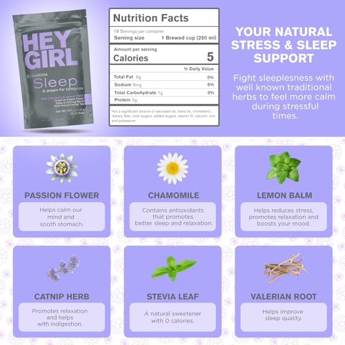 Hey Girl Tea L6-4ZYK-MGGO-CA Sleep Tea For Bedtime thumb #1