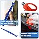 23 Stück Folierungs Werkzeug Set, CIYIN Rakel Set für Folierung, Auto Vinyl Werkzeug mit Filzrakel Set, Micro Rakel, Cuttermesser, Ersatzklingen, für Car Wrapping Folie, Fensterfolien,Tapeten