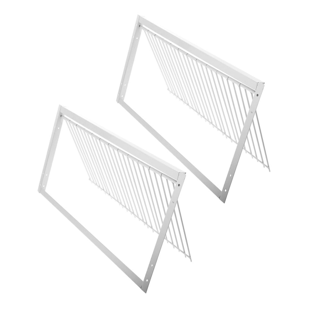 VANZACK Pigeon Cage Door Replacement 2 Pack Bird Door for Pigeon Racing Iron Construction for Competitive Jumping Events