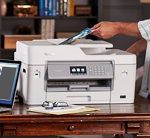 Brother Mfc-J6535Dw All-In-One Color Inkjet Printer, Wireless Connectivity, Automatic Duplex Printing, Amazon Dash Replenishment Ready #TOP4