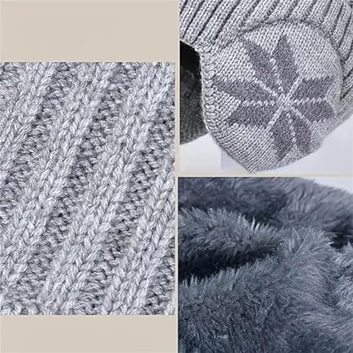 Terno de cachecol de lã de inverno infantil, 2024 novo terno de cachecol de lã infantil de malha, co