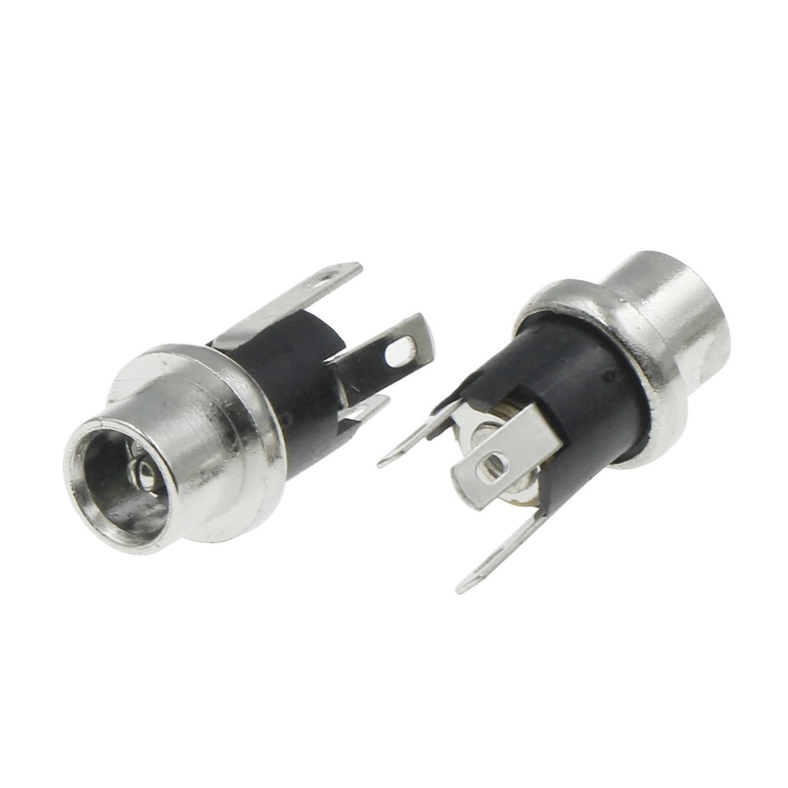 Prise femelle DC 5.5x2.5 mm embase pour montage sur boîtier électronique x10