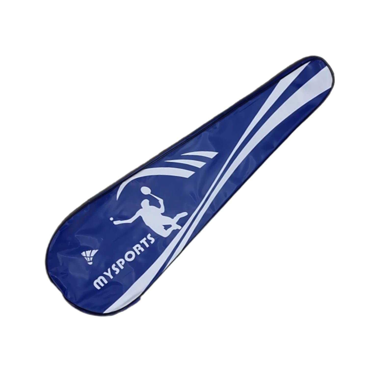 Oxford Cloth Badminton Racket Bag Teardrop-Shaped Badminton Bag Zipper Closure Sports Gear Portable, Blue, 009-picture-17