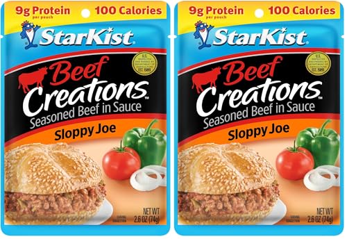 Image of StarKist Beef Creations Sloppy Joe, 2.6 oz pouch (Pack of 2)