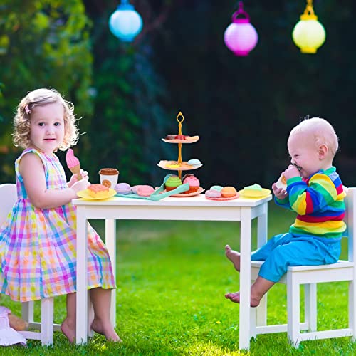 Tagitary Pretend Play Food Toys Set, Ice Cream Toys Dessert Toys Play Kitchen Accessories Including Cupcakes, Cookies, Candy Bars And Toy Donuts Birthday Gifts Set Toy For Kids Toddlers #TOP4
