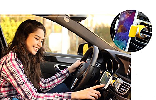 Sal Industries Universal Smartphone Mount Holder For Car/Bike/Stroller/Car Air Vent/Golf Cart/Desktop/Motorcycle/Gps/Exercise Bike Compatible With Iphone/Samsung Galaxy/Htc, Black Ccc #TOP5