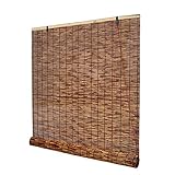 竹カーテン、籐カーテン、杖ローラーブラインド、日よけ 竹すだれ、ホーム＆キッチン › ラグ・カーテン・ファブリック › カーテン・ブラインド › カーテン、モダン竹カーテン、ローラーブラインド、室内用 (Size : 50 x 90 cm (20 in x 35 in))