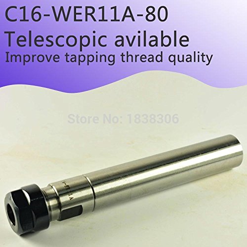 New tapping chuck thread collet ER11 1pcs C16WER11A80L Floating