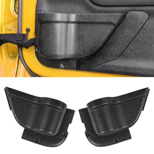 MIKKUPPA JK Storage Pockets - Front Door Pockets Compatible with 2011-2018 Jeep Wrangler JK JKU 2/4 Door, Interior Storage Accessories, Black 2PCs by MIKKUPPA - Used condition - US$18.58
