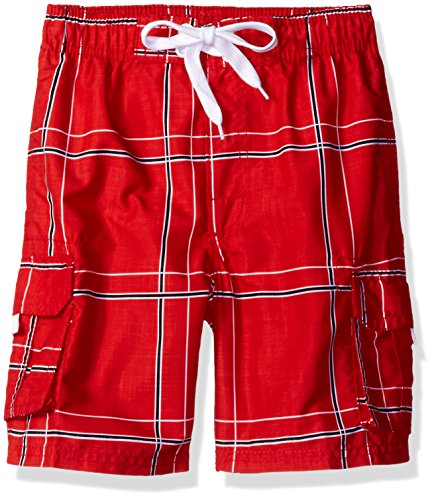 Image of Kanu Surf Boys' Paradise Floral Swim Trunk