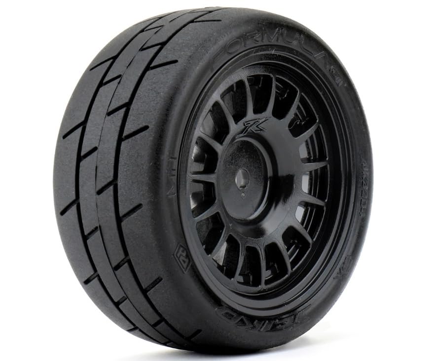 Powerhobby 1/10 RC Rally Car Mounted Tires/Wheels (4) FITS : Hpi/Traxxas/MST/Associated/Kyosho Cars (Formula - Claw)