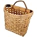 Alipis Rustic Woven Wall Hanging Storage Basket Decorative Baskets Weave Hanging Wall Storage Belly Basket for Flowers Ginger Garlic for Pantry, Closet, Bathroom