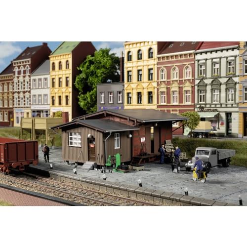 Auhagen 11465 dépôt de charbon miniature pour décor de gare HO