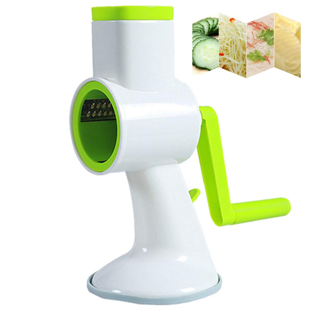 Râpe à fromage rotative Li-HIM en acier inoxydable durable pour la cuisine