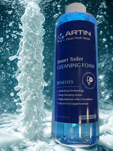 smart toilet cleaning foam