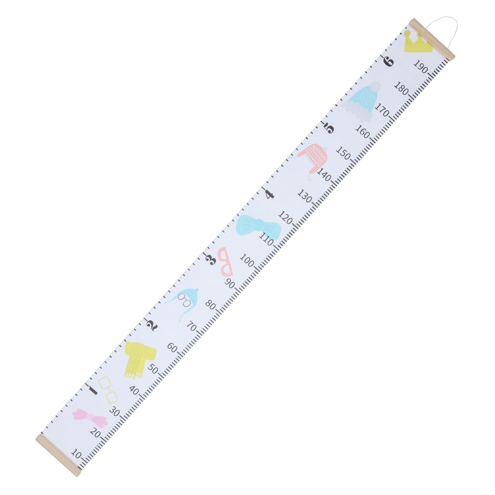 SUPVOX Adorable Children's Height Chart Wall Growth Chart for Boys and Girls Fun Hanging Height Measurement Decor
