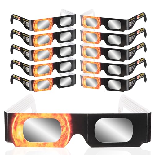 American Paper Optics Solar Eclipse Safety Glasses 10-Pack